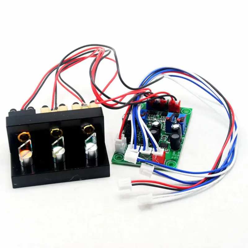 

Full Color 250mW RGB White/Red/Green/Blue Laser Module Mini Combined Beam White Light Laser