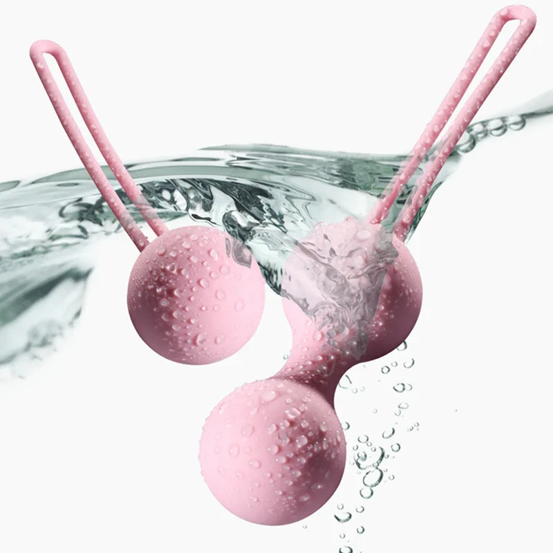 Safe Silicone Smart Vaginal Balls Vibrator Kegel Exerciser Vagina Tighten Exercise Machine Sex Toy for Women Vaginal Geisha Ball