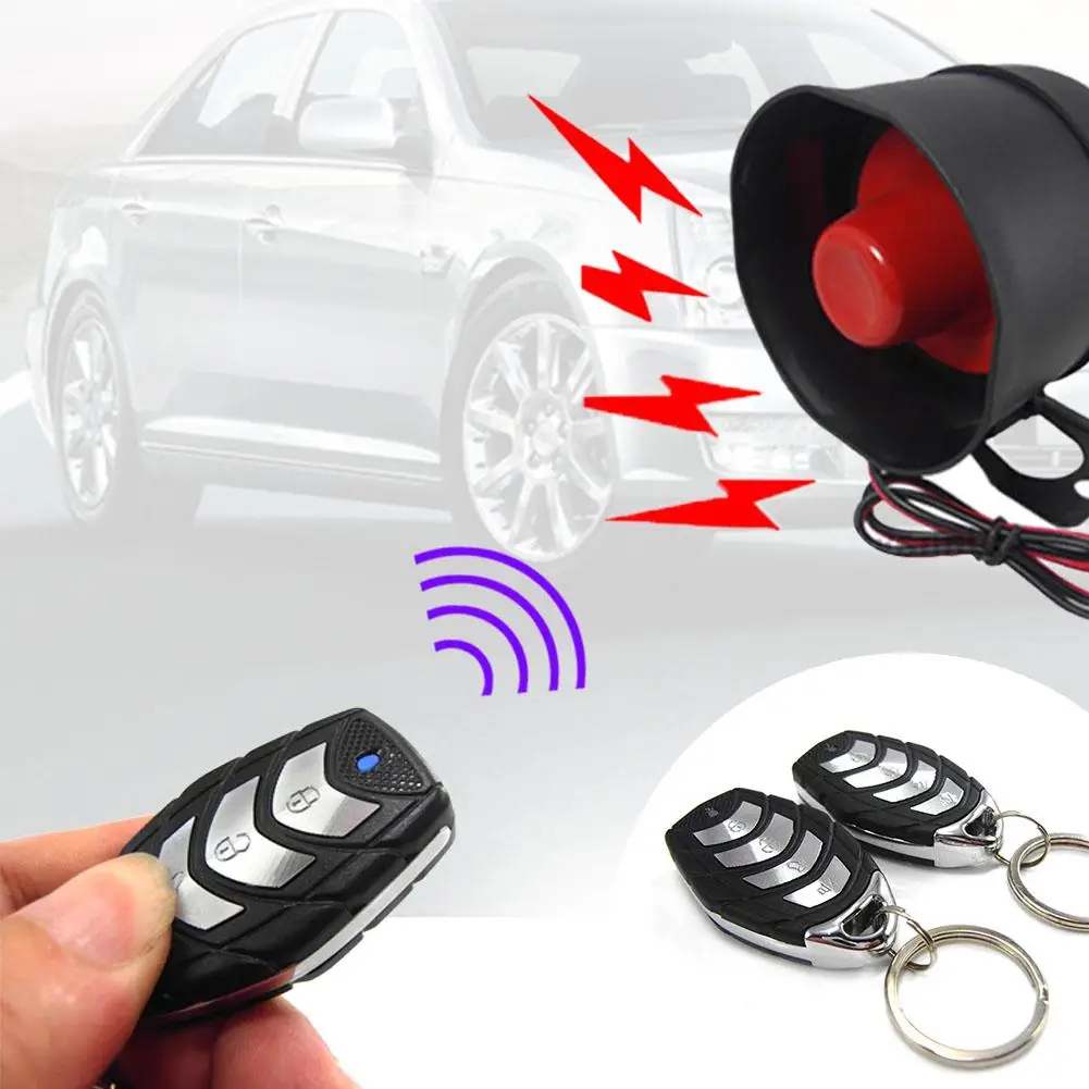 

Universal 801-8193 Remote Control Vibration Car Alarm Device Auto Accessory Car Protect Parts