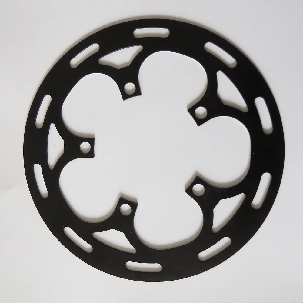 TRUYOU 110 BCD Aluminum Alloy Road Bicycle Chain Cover 44T 46T 48T 50T 52T 53T 56T Protect Support Folding Bike Chainring Guard