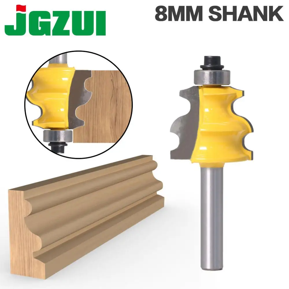 Haste Linha Roteador Bit Moldagem Arquitetônica Carpintaria Tenon Fresa para Máquina de Madeira Ferramenta 1pc mm