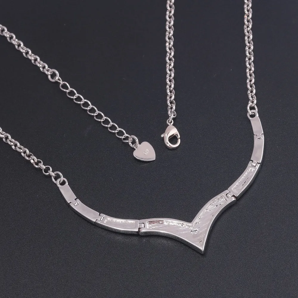 CiNily Ocean Blue Fire Opal Silver Plated Fashion Jewelry  Necklaces suitable for Woman Vintage Chain Party Jewelry Best Gifts