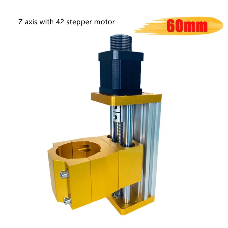 CNC 3018 Plus Z Axis Module Aluminum Z Axis Sliding Table Support to Use 300W Or 500W Spindle Apply For Nema17/42H Stepper Motor