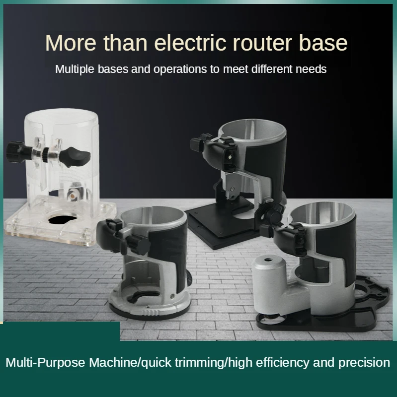 Trimming Machine Multifunctional Woodworking Tools Daquan Power Tools Decoration Hole Punching Machine Slotting Accessories
