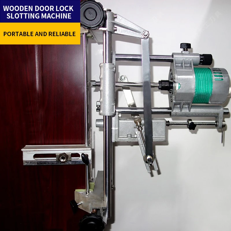 Wooden door lock hole opener slotting machine wooden door key hole solid wood door hole opener portable mortise machine