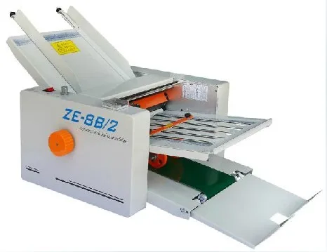 Easy operation smooth feeding 4 fold paper folder