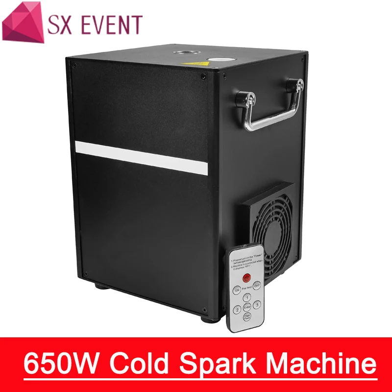 650W Cold Spark Firework Machine For Wedding Celebration Dmx And Remote Control Spark Fountain Sparkular Machine For Stage