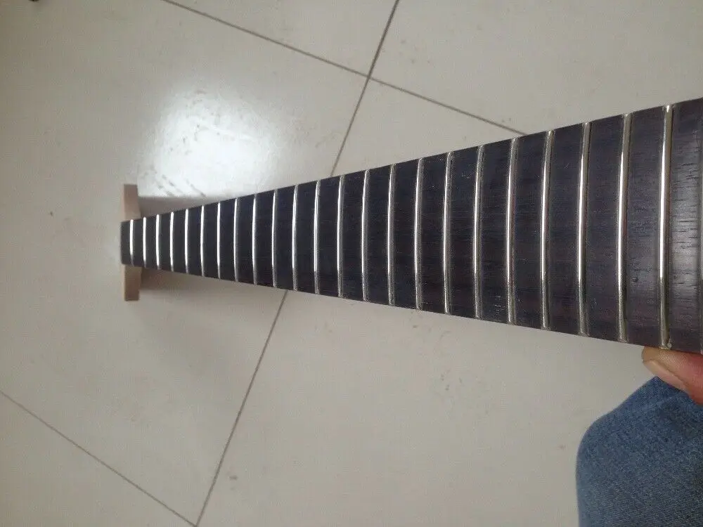 New Guitar Neck 24 Fret 27 inch or 30 inch  maple Paddle Head Rosewood Fretboard Long Scale US