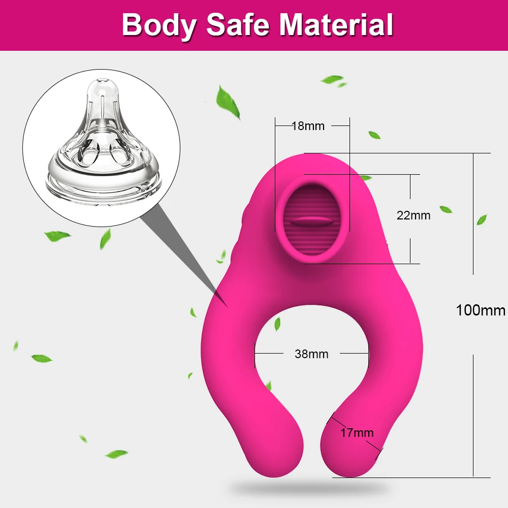 Penis Cock Ring Vibrator For Women Clit Sucker Clitoral Stimulator Sex Delay Ejaculation Dick Enlarger Ring Toys For Men Couples