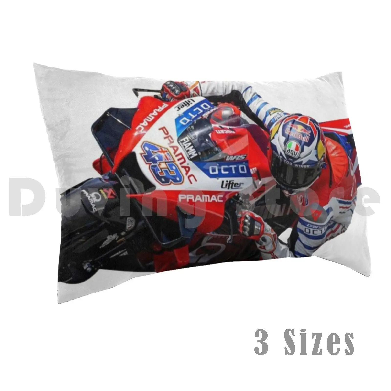 Jack Miller Pillow Case DIY 50*70 Andrea Dovizioso Dovi El Maverick Mave Vinales Tournament Racing Bike