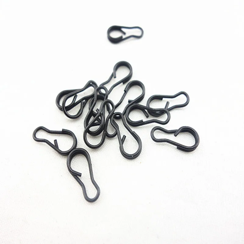 40pcs/bag Carp Fishing lead Tackle Safety Sleeves Quick Change Swivels with Ring for fishing carp accessories