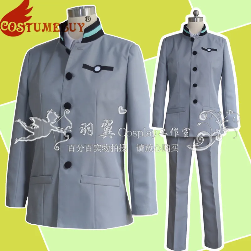 

Costumebuy Seraph of the End Yuichiro Hyakuya Cosplay Costume Adult Men School Uniform Suit Halloween Outfits Custom Made