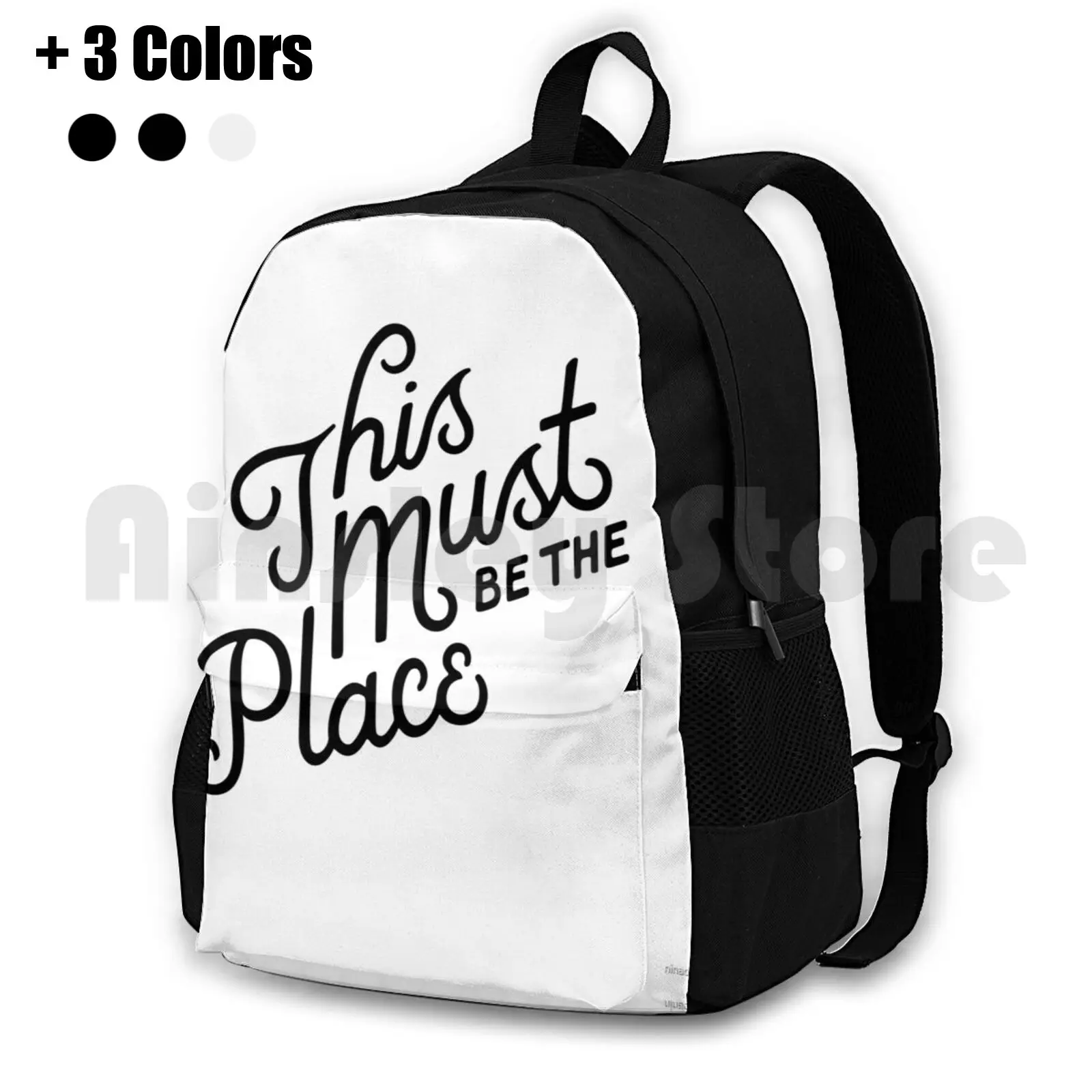 This Must Be The Place Outdoor Hiking Backpack Riding Climbing Sports Bag This Must Be The Place Talking Heads David Byrne