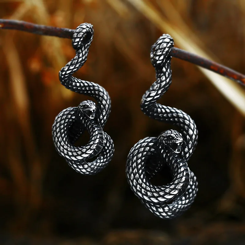 Beier 316L Stainless Steel Fashion Animal Snake Pendant Men And Women Pendant Necklace Punk High Quality Jewelry LLLHP135P