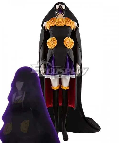 

Re : Zero Re: Life In A Different World From Zero Satella Dress Black Girls Party Halloween Adult Dress Cosplay Costume E001