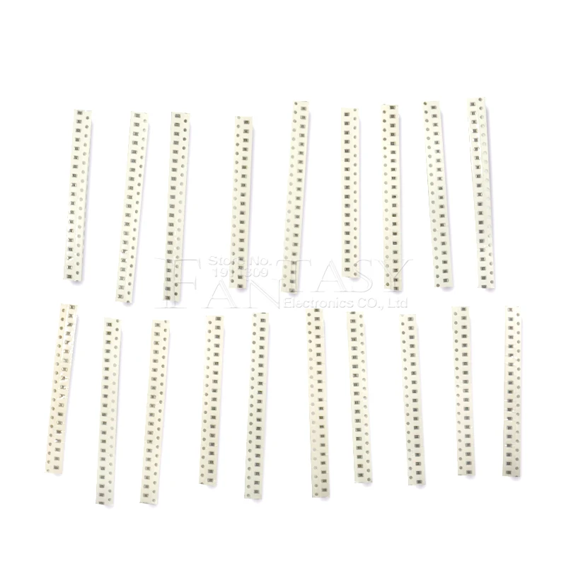 36values*20pcs=720pcs 0805 SMD Capacitor assorted kit 1pF~10uF component diy samples kit new and original