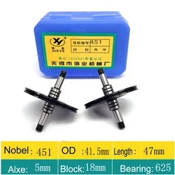 Wire Cut Black Diamond Pulley Ruby Guide Wheel 451 OD41.5*L47mm Roller for WEDM Wire Cutting Machine