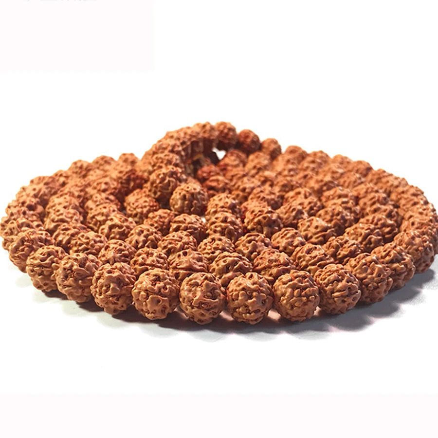 108 Vajra Bodhi Rudraksha for Making Jewelry 5/7/9mm Meditation Prayer Tibetan Buddhism Beads for Necklace Bracelets Accessories