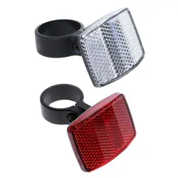 Bicycle Bike Handlebar Reflector Reflective Front Rear Warning Light Safety Lens