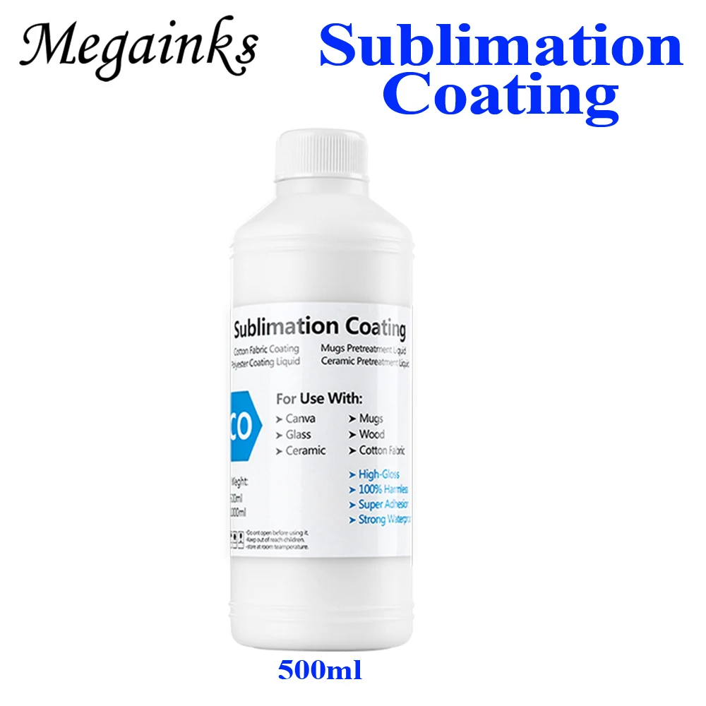 1000ml 500ml 250ml Sublimation Ink Coating for Clothes Heat Transfer Ink Transparent Pretreatment Fluid sublimation coating