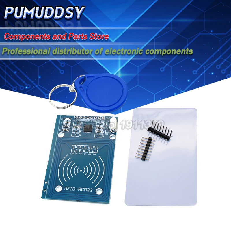 1PCS MFRC-522 RC522 mfrc 522 RFID RF IC card inductive module with S50 Fudan card key chain new