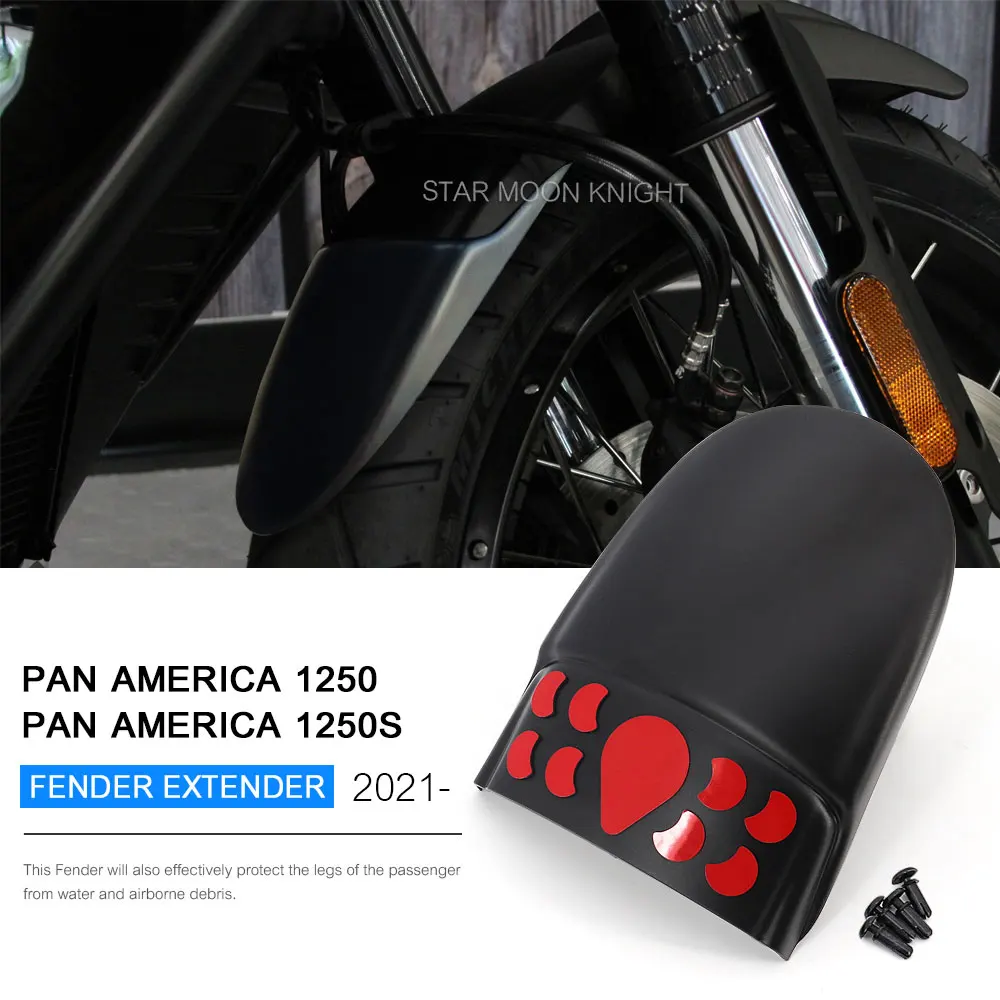 Motorcycle Accessories Front Mudguard Extension For HARLEY PAN AMERICA PA1250 PA1250S pa 1250 s 1250S 2021 2022 Fender Extender