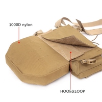 Tactical Armor Carrier Pouch AVS JPC CPC Vest Waist Pack Portable Waist Bag EDC Combat Army Hunting Pouch