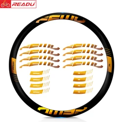 READU Bicycle Stickers Road Bike 2021 F4R Wheel Set Stickers Bicycle Rim Decals Cycling Bicycle Accessories