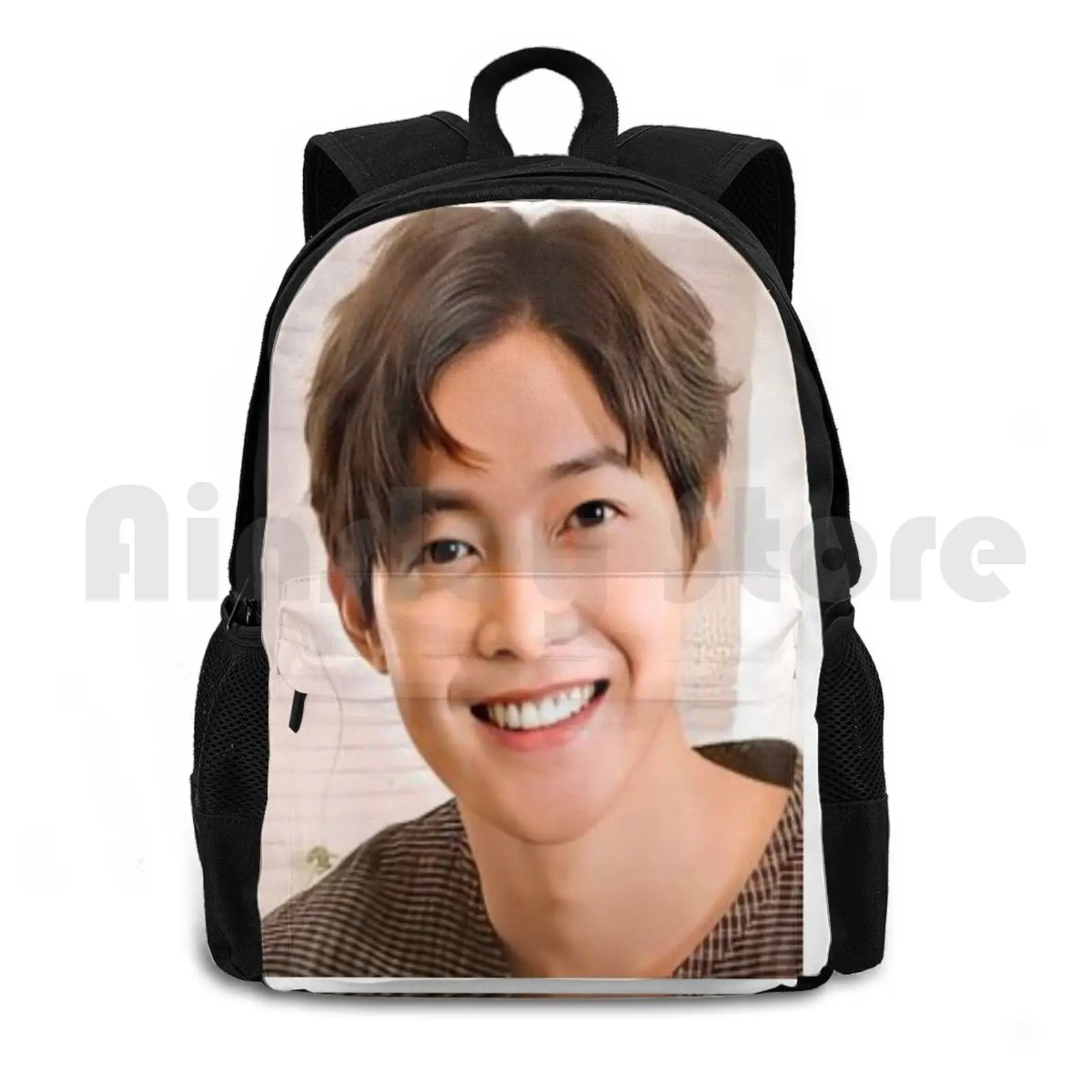 

Kim Hyun Joong Outdoor Hiking Backpack Waterproof Camping Travel Bellabella407 Kim Hyun Joong Korean New