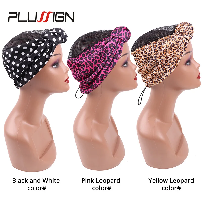 Plussign-Casquettes de Perruque avec Filet à Cheveux en Maille, 1 Pièce