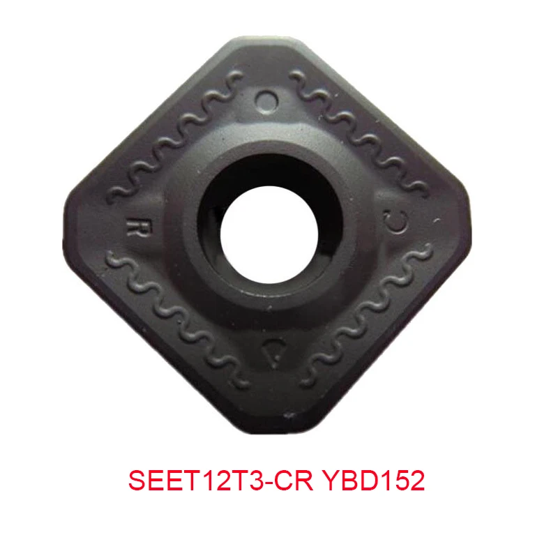 

Original SEET 12T3 CR SEET12T3-CR YBD152 YBD252 YBG102 YBG202 YBG302 CNC Milling Inserts Lathe Cutter 10 pcs/lot