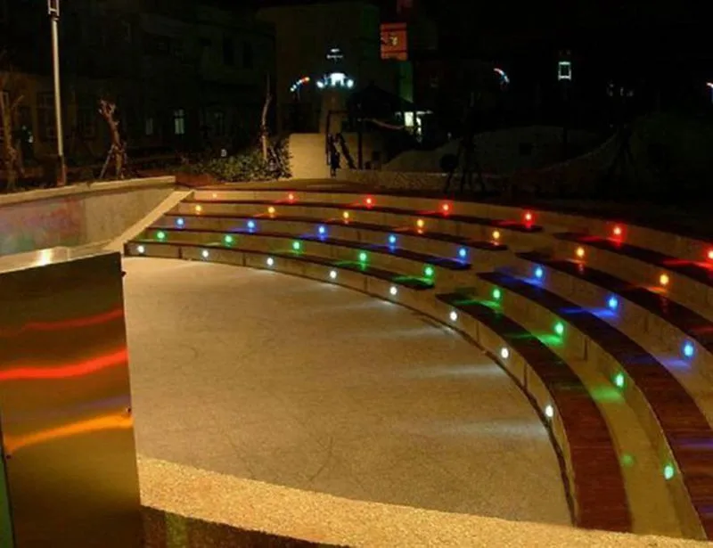 Nuevo 1w / 3w / 5w / 6w / 7w / 9w / 12w / 15w / 18w LED suelo de jardín al aire libre lámpara enterrada subterránea Spot