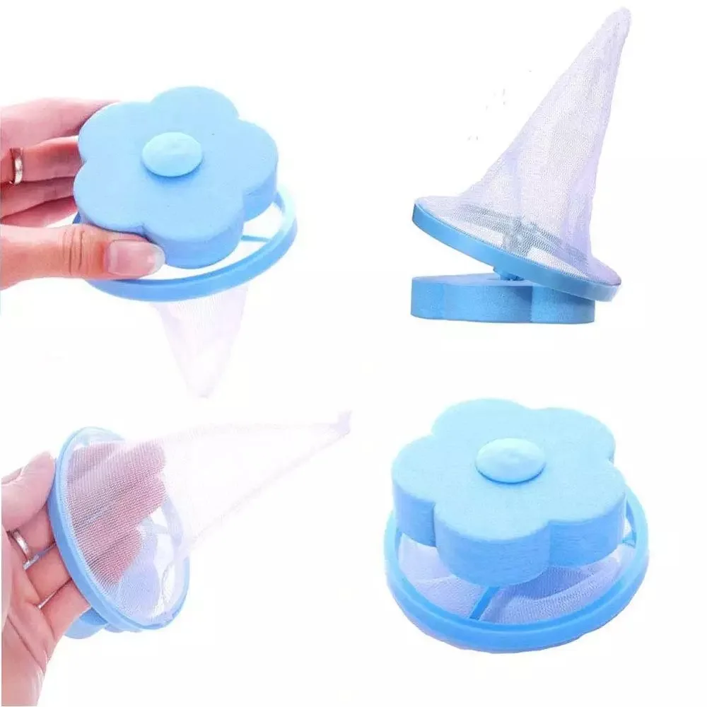 Washing Machine Filter Bag Dirty Fiber Collector Floating Lint Pet Fur Hair Catcher Removal Cleaning Ball Net Wholesale