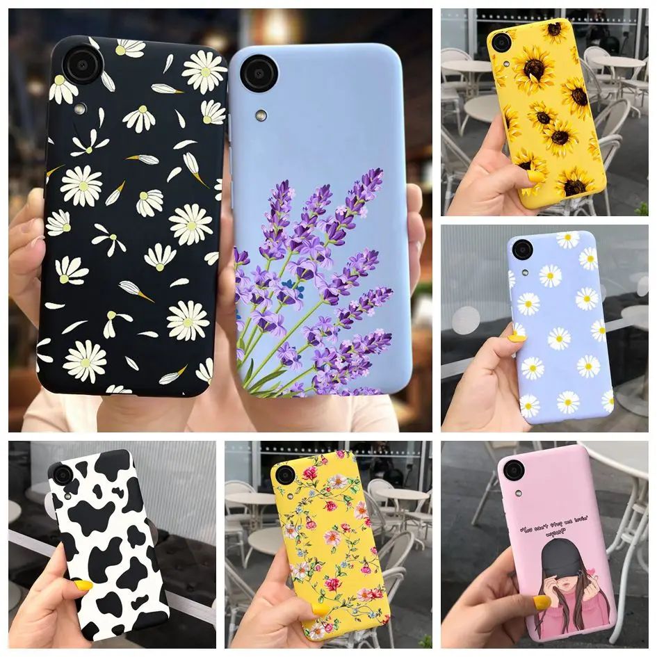 Daisy Flower Case For Samsung A03 Core 4G Phone Case Soft Fashion Painted Back Cover For Samsung Galaxy A03 Core SM-A037F Bumper