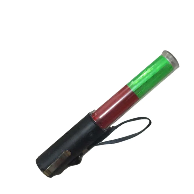 26 Multi-Functionele Flashinglight Rood Groen Tl Led Noodevacuatie Tool Voertuigen Knipperende Pvc Verkeer Baton