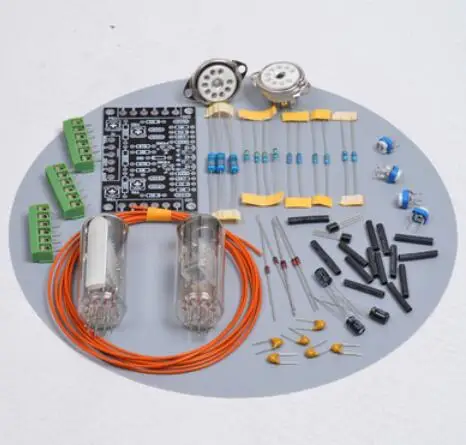 6E2 tube driver board kit dual-channel fluorescent level indicator drive amplifier for Audio Power amplifier