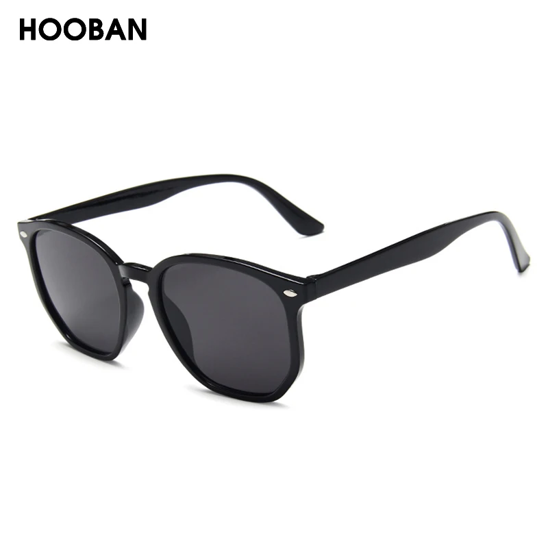 Fashion Squared Women Men Sun Glasses Retro Black Sunglasses For Female Male Vintage Driving Eyeglasses Rivet Shades