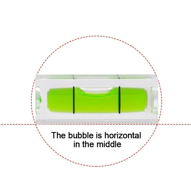 ความแม่นยำสูงมัลติฟังก์ชั่น Mini Bubble ระดับไม้ไม้แนวนอน Bubble Mini ระดับเท้า Slope การวัดเครื่องมือ