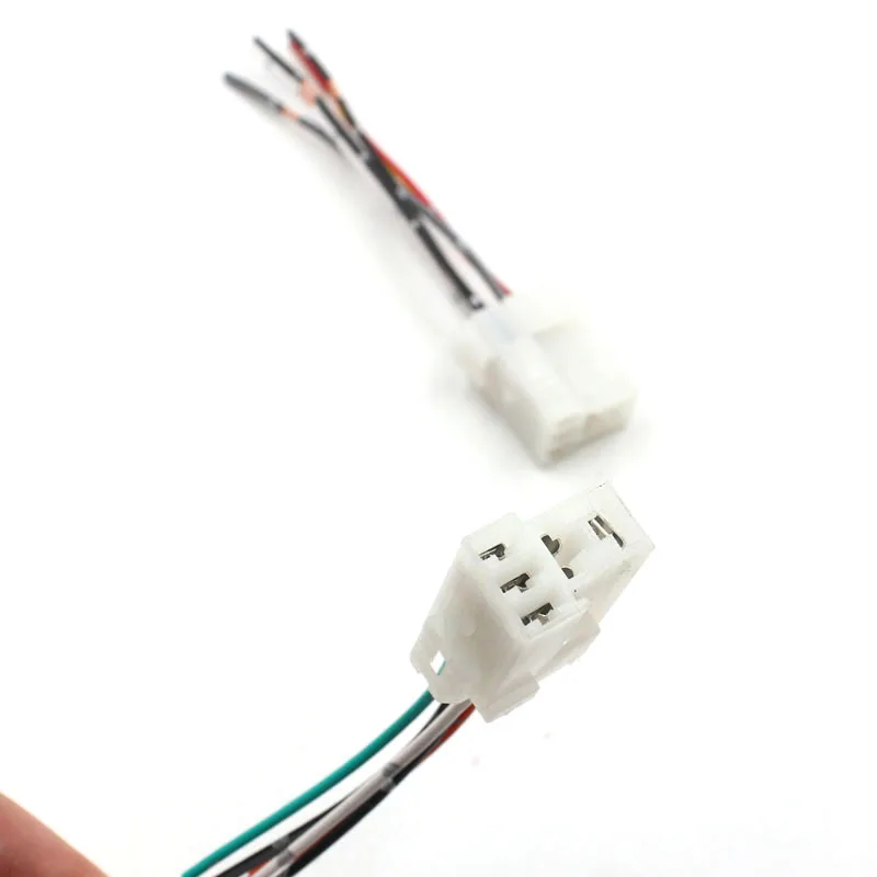10 szt. Gniazdo przekaźnika samochodowego do ciężarówki, wiązka przewodów 12V 40A, 4-pinowy adapter, uchwyt wtyczki, złącze 24V 5-pinowe przekaźniki przewodowe — zdjęcie 7
