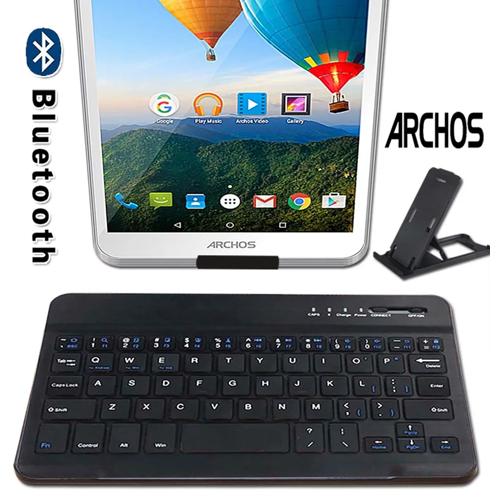 

Portable Wireless Bluetooth Keyboard for ARCHOS 7 / 70 / 70B / 70C / 70D / 79 / 79B / 80B / 80D / Core 80 Wi-Fi Tablet Laptop