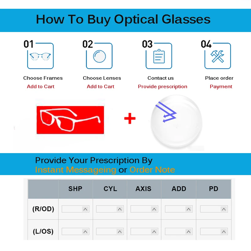 1.56 1.61 1.67 1.74 (+12.00~-12.00) Prescription CR-39 Resin Aspheric Glasses Lenses Myopia Hyperopia Presbyopia Optical Lens