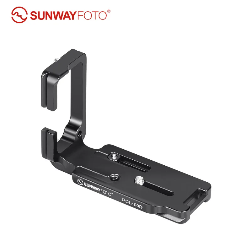 SUNWAYFOTO PCL-90D Tripod Head Quick Release Plate for 90D Camera Tripod Head L-bracket  Specific Aluminum Quick Release