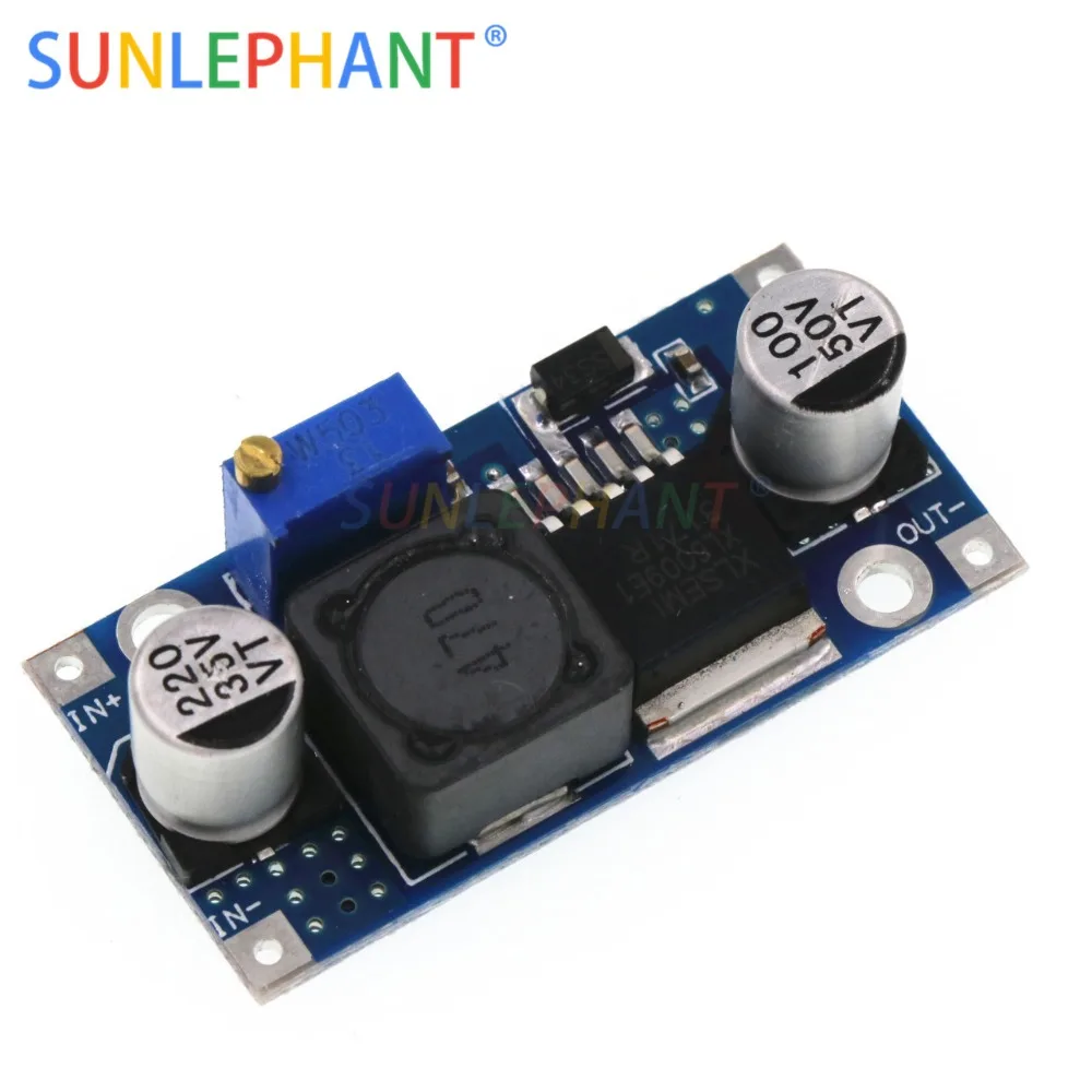 SUNLEPHANT XL6009 DC-DC Booster module Power supply module output is adjustable Super LM2577 step-up module