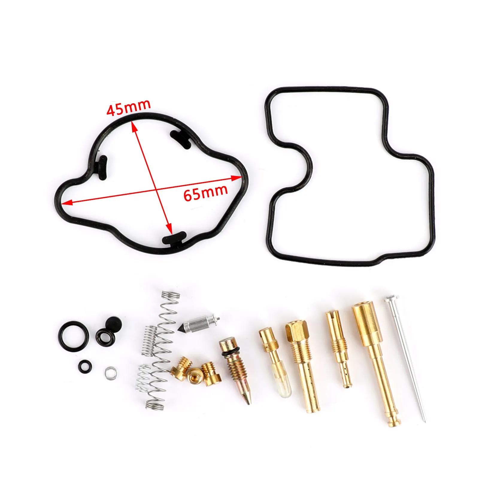 Areyourshop For Honda CBR600F3 1995-1998 Carburetor Carb Rebuild Kit CBR 600 F3 Aluminum