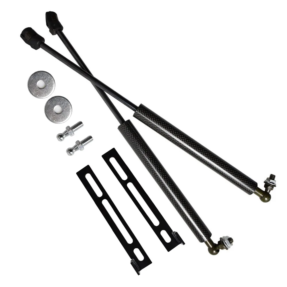 For Suzuki Jimny for Suzuki Jimny JB23 (1~8) 1998-2010 Hood modify Gas Spring Carbon FIber Lift Supports Struts Rod Arm Shocks