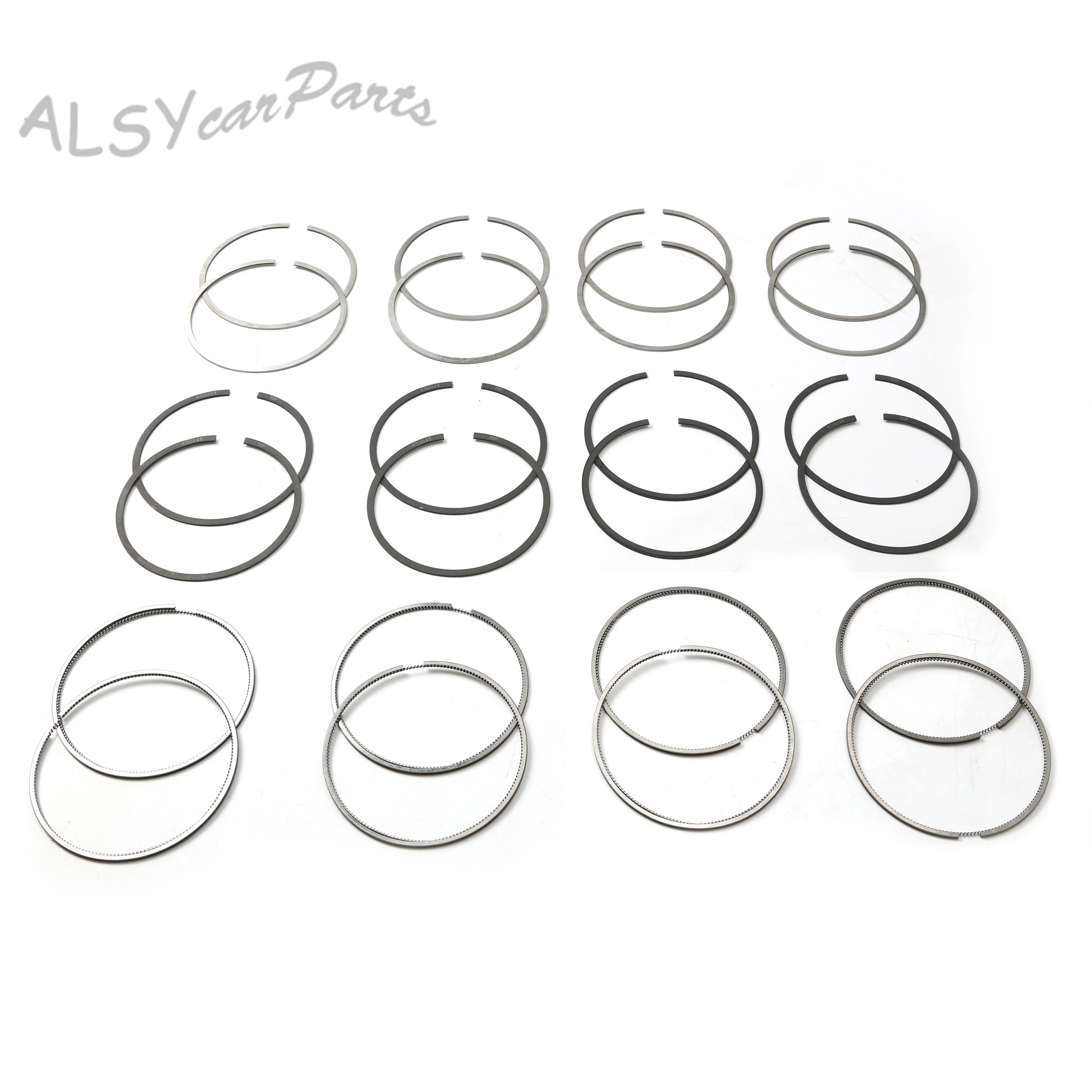 

84.50MM 8 x Engine Piston Rings Set 077198151P 077198151M For Lamborghini Gallardo LP 570 Audi RS4 Cabriolet RS5 Coupe 2010-2016