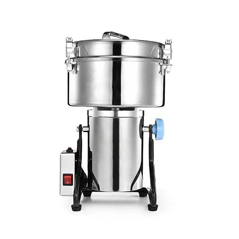 4500g Grinder Commercial Grain Chinese Medicine Material High-Speed Grinding Ultra-Fine Powder Crusher