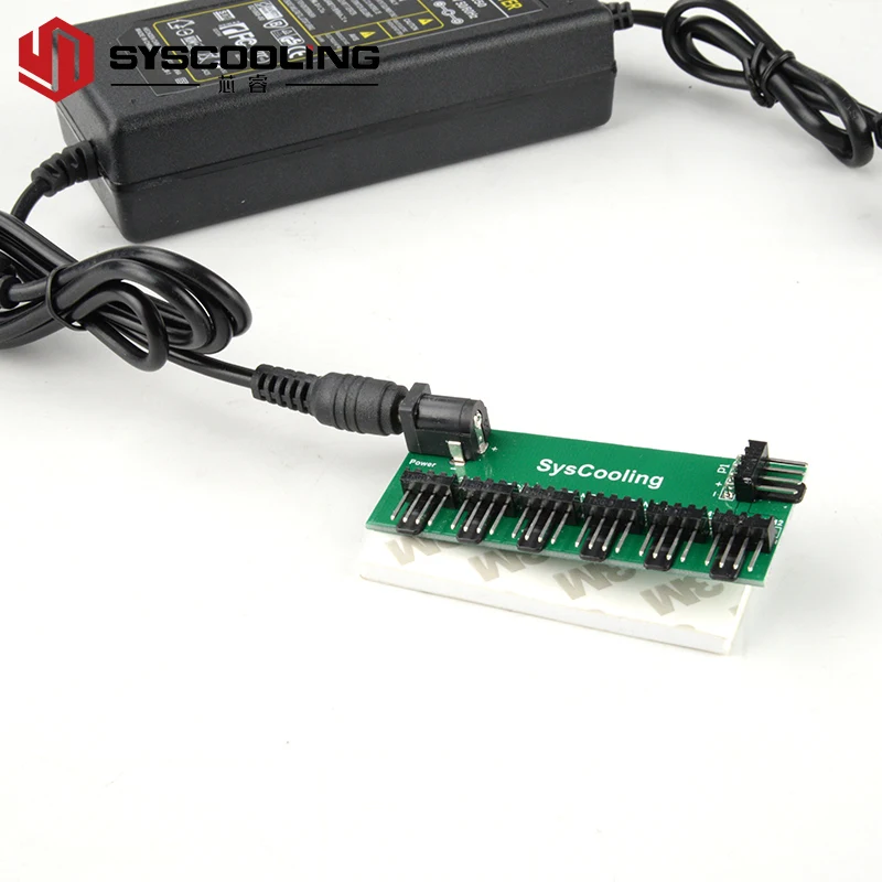 12V5A Power Adapter Notebook Waterkoeling Kit Waterpomp Fan Onafhankelijke Voeding