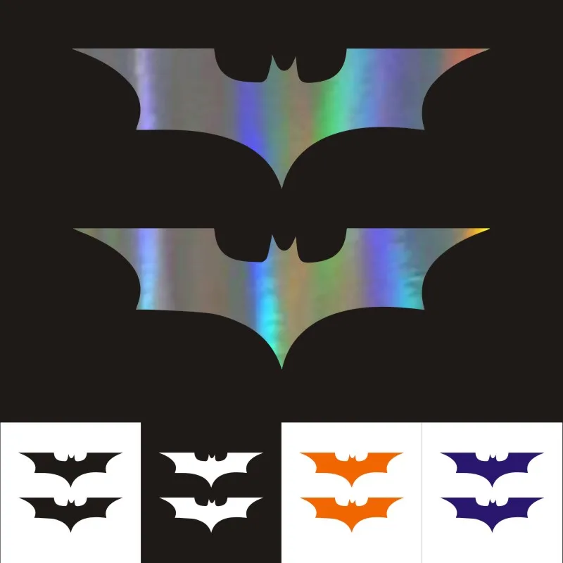 4*11cm Cool Bat Man Car Sticker Funny Car Bumper Stickers and Decals Styling Decoration Door Body Window Vinyl Stickers