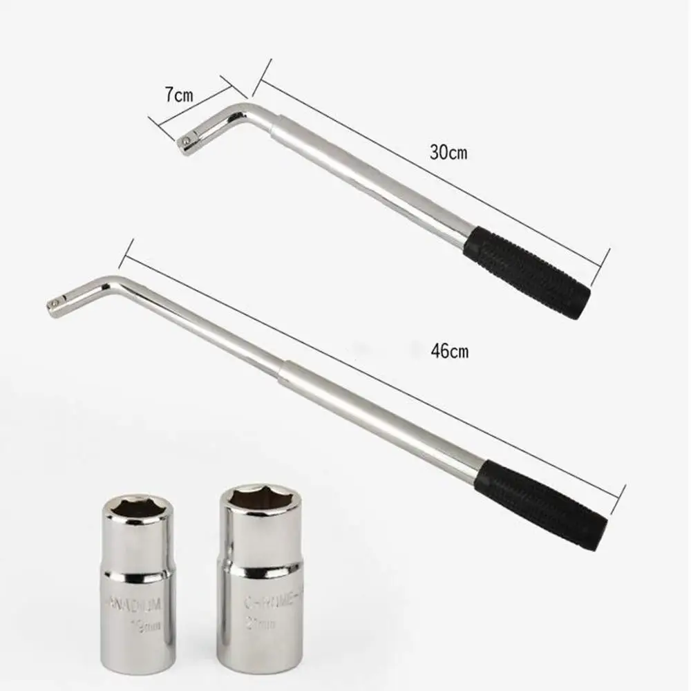 WOKEZ Telescopic ประแจปรับประแจแรงบิด Spanner Lug เครื่องมือยานยนต์รถเปลี่ยนชิ้นส่วนปุ่มสำหรับซ่อมรถ